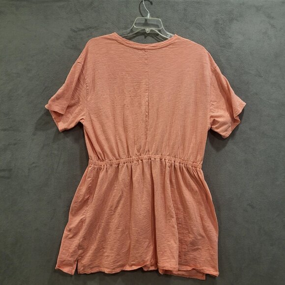 Old Navy Dress Womens XXL Pink Mini Elastic Waist Comfy Pullover Beach‎ Summer - Picture 2 of 5